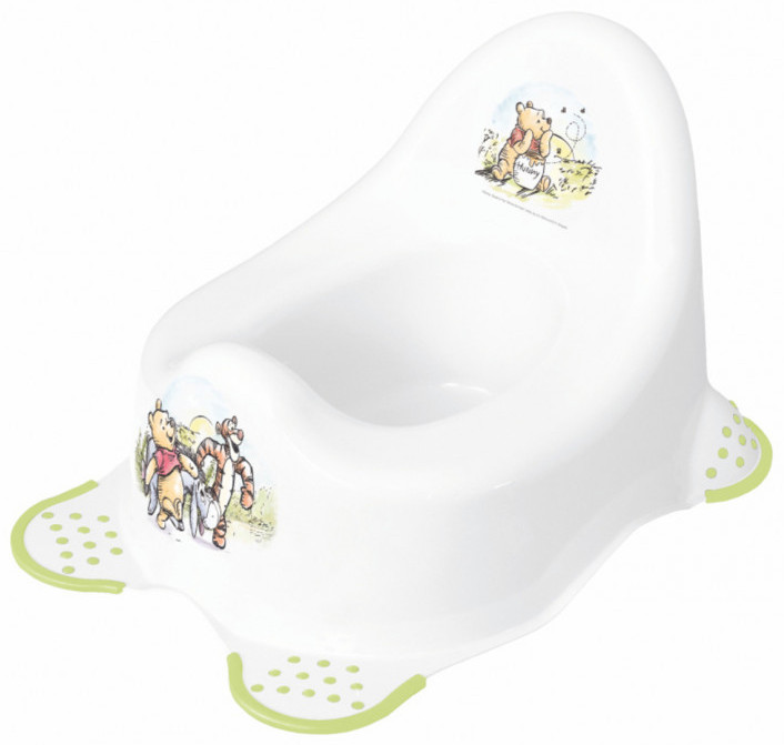 Image of Tappancsos műanyag bili - Micimackó fehér X