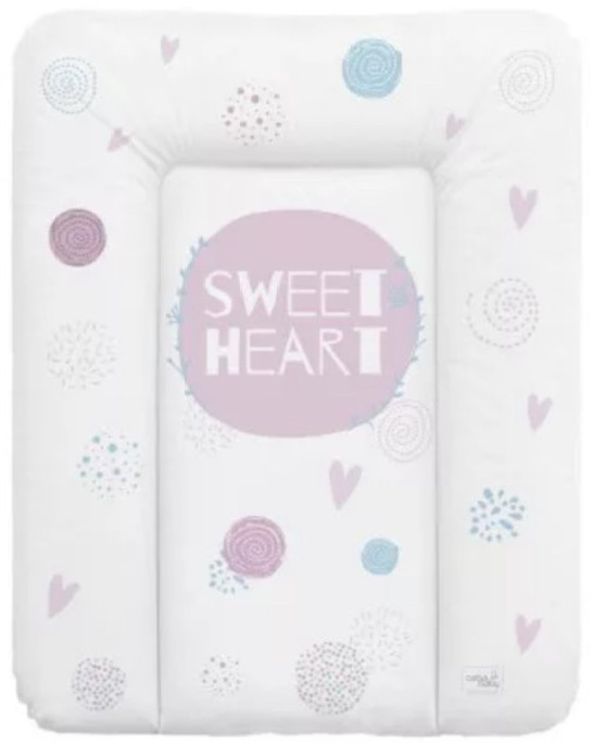 Image of Puha vízhatlan pelenkázó lap 50x70 cm - Sweet Heart