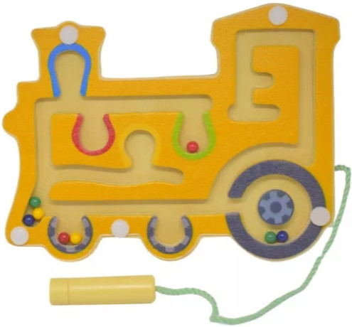 Image of Mágneses golyóvezető Sárga vonat B