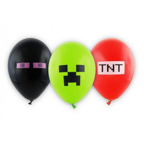 TNT Party léggömb, lufi 5 db-os 12 inch (30 cm)