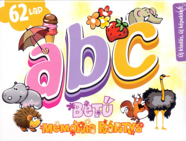 Image of ABC betű memória kártyajáték - Cartamundi
