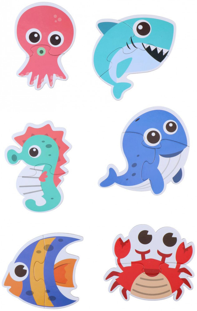 Image of Baba puzzle Tengeri állatos