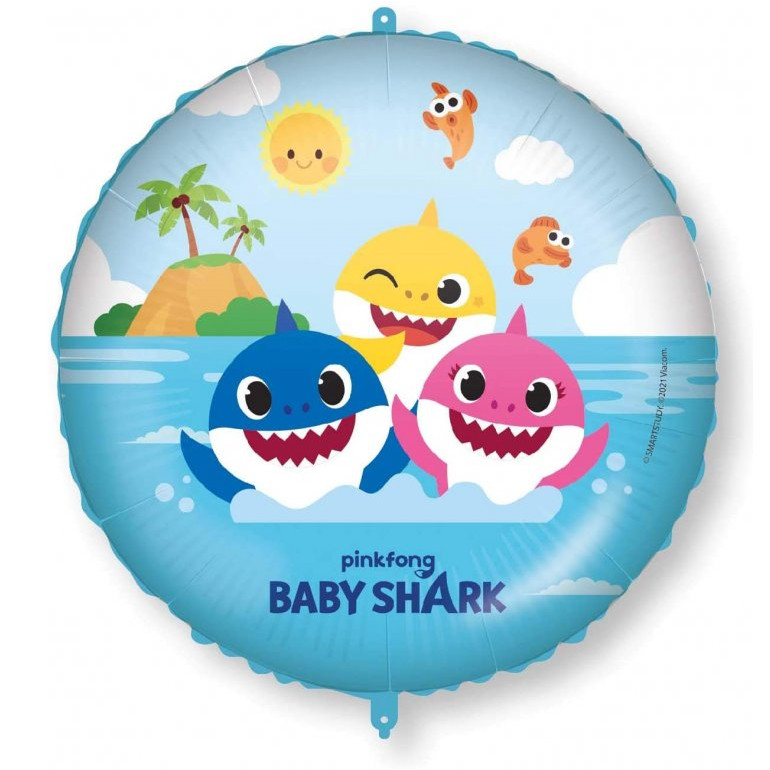 Image of Baby Shark Fun in the Sun fólia lufi 46 cm