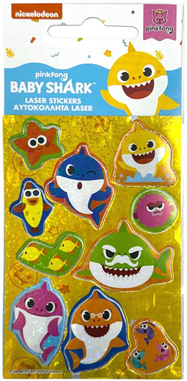 Image of Baby Shark hologramos matrica szett Nr3