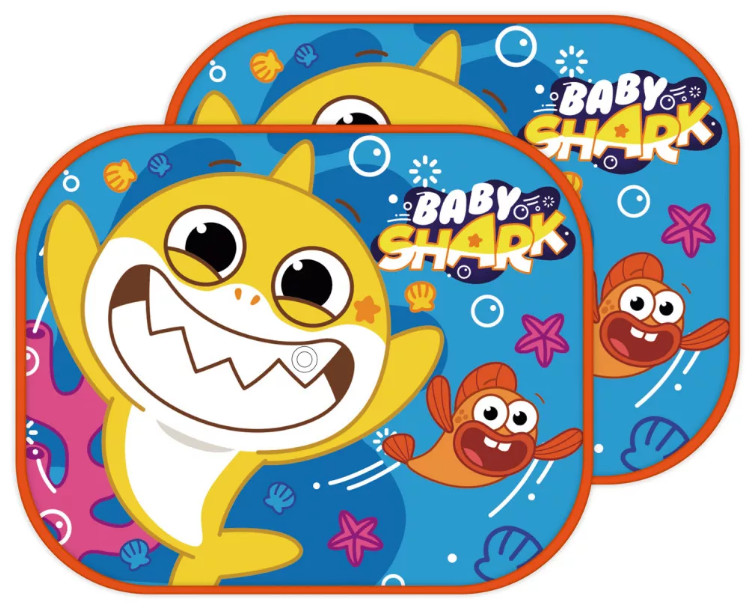 Image of Baby Shark napellenző ablakra 2 DARAB