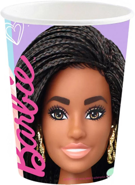 Image of Barbie papír pohár 8 DARABOS 250 ml Nr1