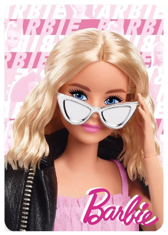 Image of Barbie Glam polár takaró, pléd 100x140 cm Nr4