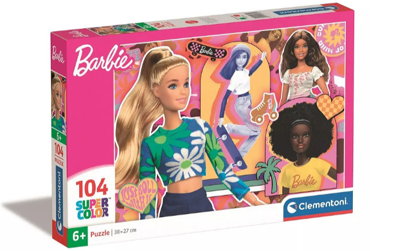 Image of Barbie Skateboard 104 db-os puzzle Clementoni
