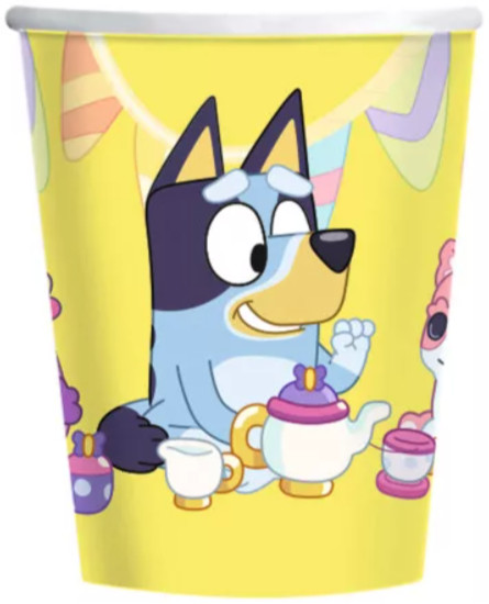 Bluey Joke papír pohár 8 db-os 227 ml