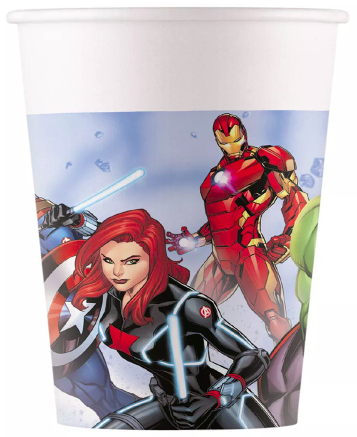 Image of Bosszúállók Infinity Stones papír pohár 8 DARABOS 200 ml FSC Nr1