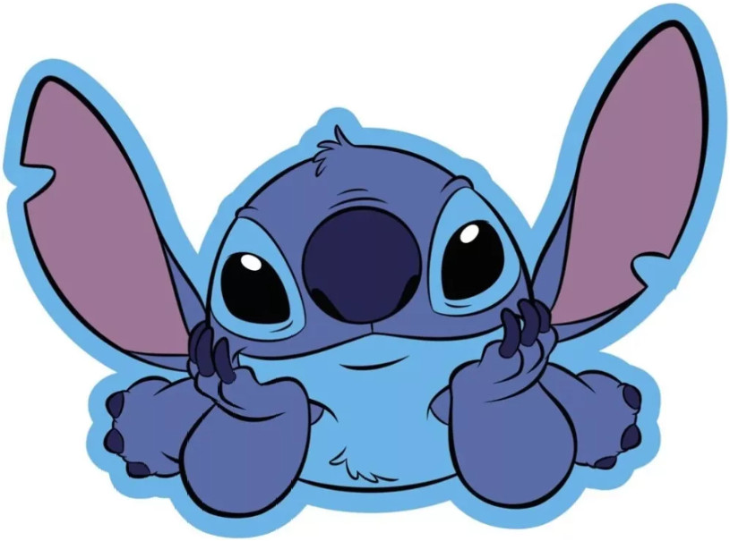 Disney Lilo és Stitch, A csillagkutya formapárna, díszpárna 33x22 cm Nr1