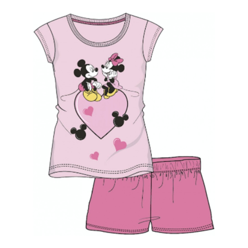 Disney Minnie gyerek rövid pizsama 3 év, 4 év, 5 év, 6 év, 7 év, 8 év