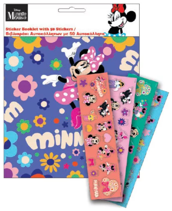 Image of Disney Minnie matricás album 50 db matricával Nr2
