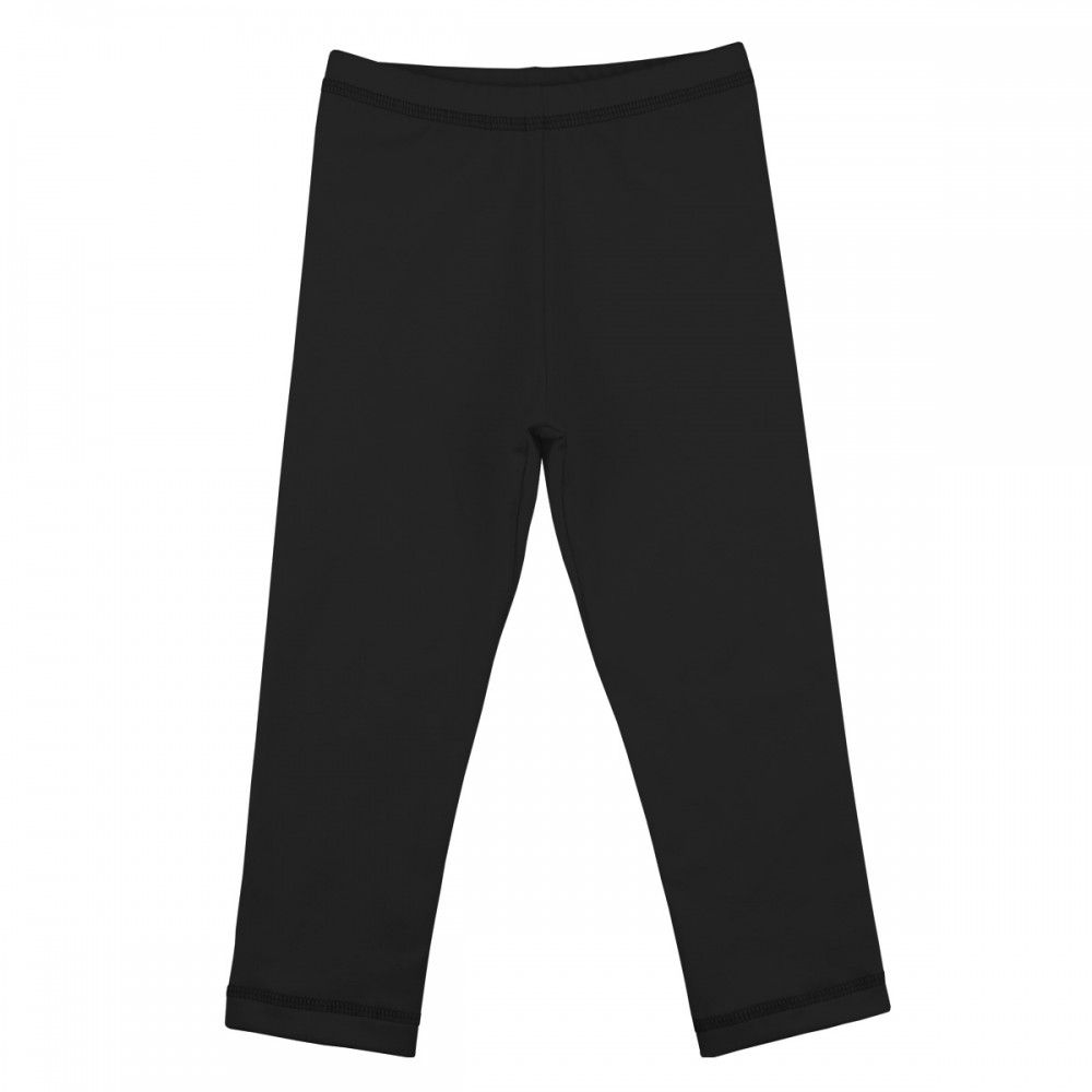 Kynga fekete gyerek leggings - Teljes hosszúságú 92