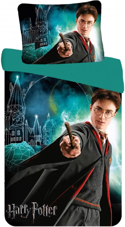 Harry Potter Wizard ágyneműhuzat Crest 140×200cm, 70×90 cm Nr2