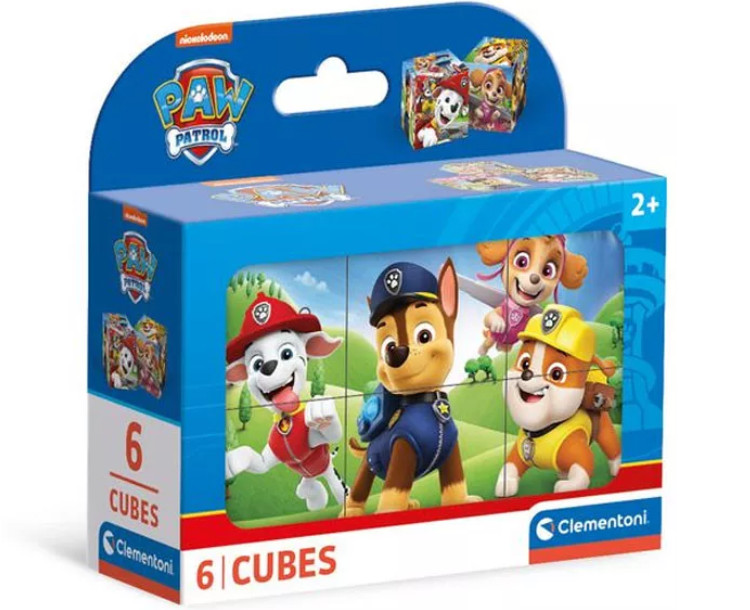 Image of Mancs Őrjárat Paw-sitive 6 db-os mesekocka - Clementoni