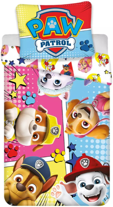 Image of Mancs Őrjárat Comic ágyneműhuzat 100×135 cm, 40×60 cm Nr21