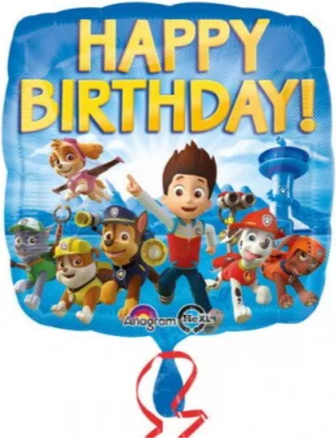 Image of Mancs Őrjárat fólia lufi 43 cm Nr1