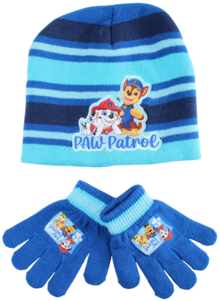 Image of Mancs Őrjárat Ready Winter gyerek sapka + kesztyű szett Nr13