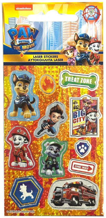 Image of Mancs Őrjárat hologramos matrica szett Nr1