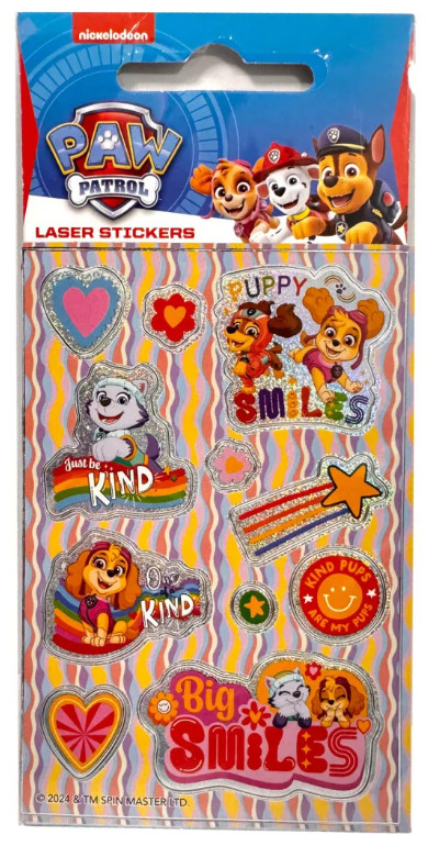 Image of Mancs Őrjárat Puppy Smiles hologramos matrica szett Nr4