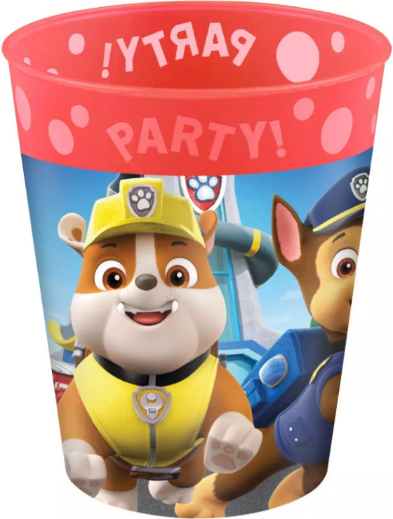 Image of Mancs Őrjárat Rescue Heroes micro prémium műanyag pohár 250 ml Nr1