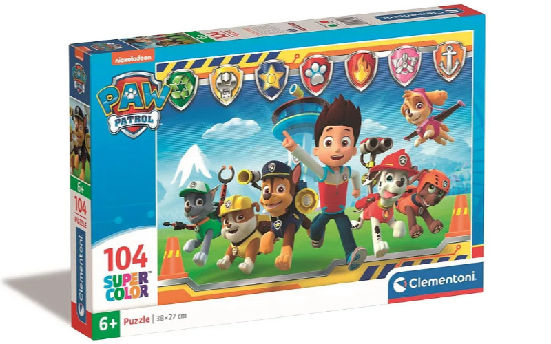 Image of Mancs Őrjárat Pins 104 db-os puzzle Clementoni