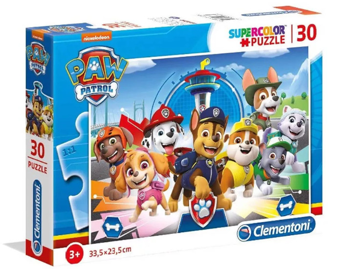 Image of Mancs Őrjárat Tracker Joins 30 db-os puzzle Clementoni