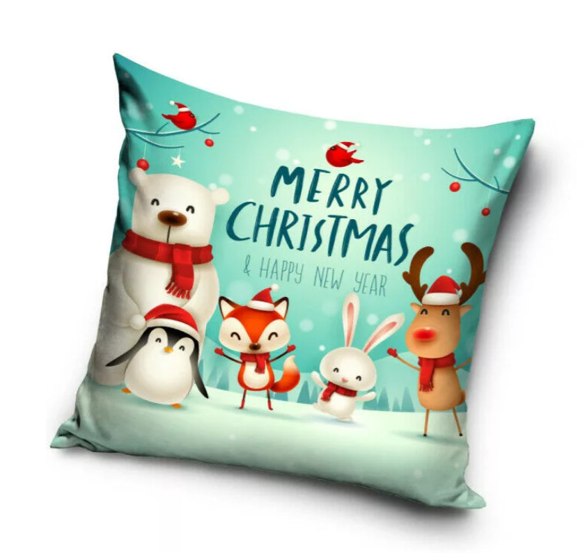 Image of Merry Christmas, Karácsony párnahuzat 40x40 cm Nr6