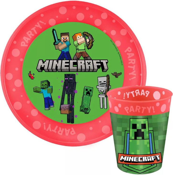 Image of Minecraft micro prémium műanyag szett