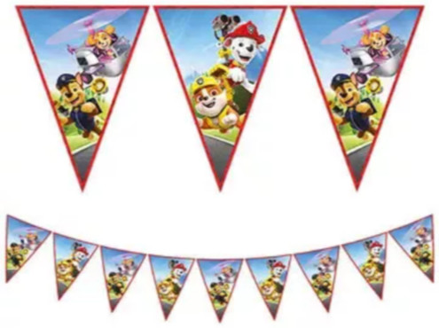 Image of Mancs Őrjárat Rescue Heroes zászlófüzér 2,3 MÉTER Nr3