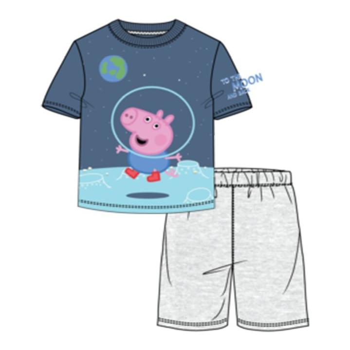 Image of Peppa malac gyerek rövid pizsama 3 év, 4 év, 5 év, 6 év, 7 év, 8 év Nr1