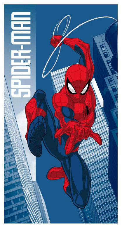 Image of Pókember Jump fürdőlepedő, strandtörölköző 70x140 cm Nr4