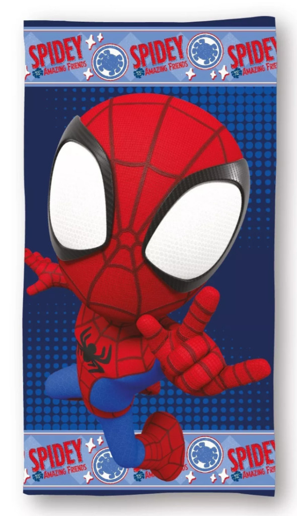 Image of Pókember Spidey Action fürdőlepedő, strand törölköző 70x140 cm (Fast Dry)