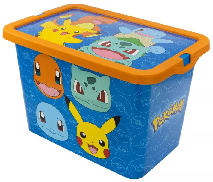 Image of Pokémon Rock műanyag tároló doboz - 7 L