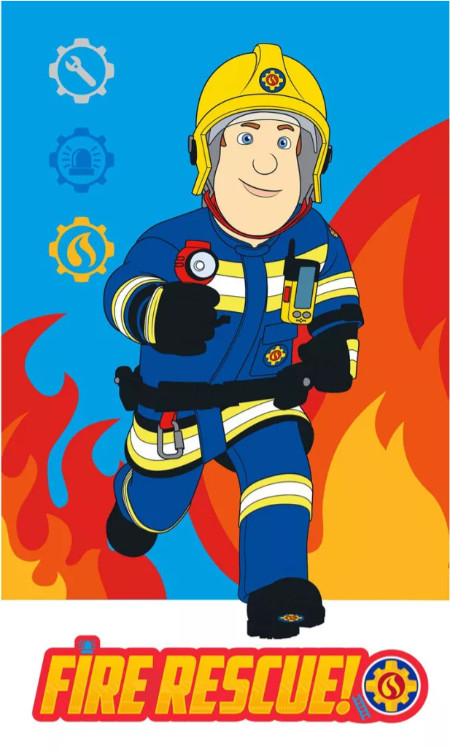 Image of Sam a Tűzoltó Rescue kéztörlő, arctörlő, törölköző 30x50 cm Nr2