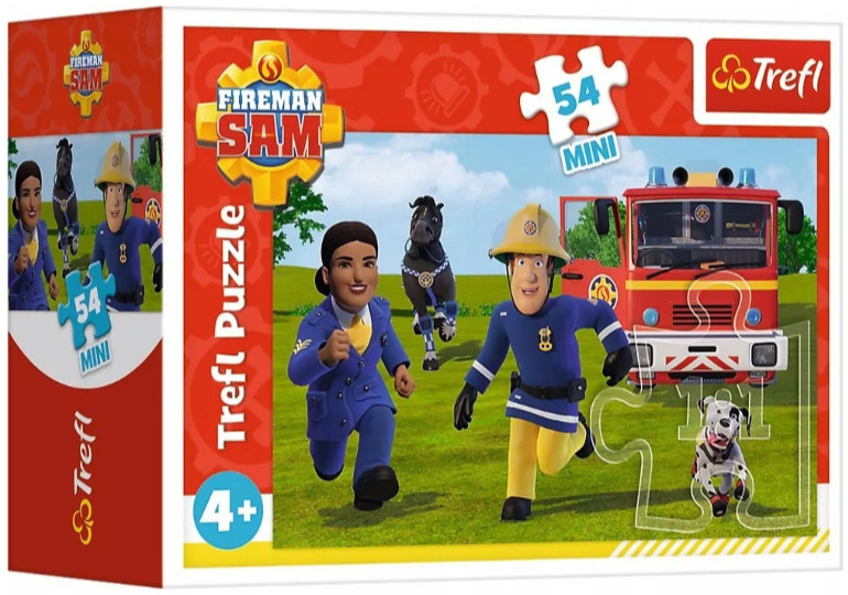 Image of Sam a Tűzoltó mini Puzzle 54 db-os Trefl Nr2