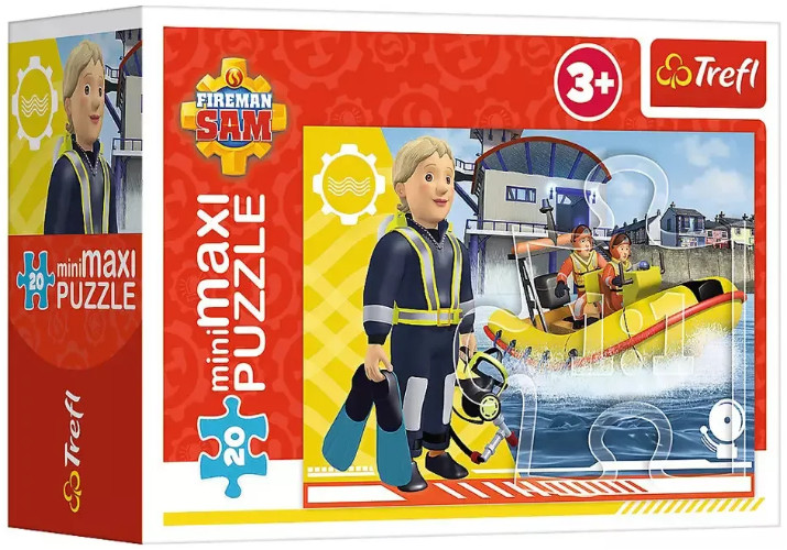 Image of Sam a Tűzoltó minimaxi Puzzle 20 db-os Neptun Trefl