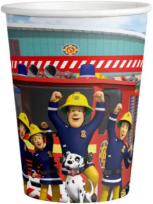 Image of Sam a Tűzoltó papír pohár 8 DARABOS 250 ml