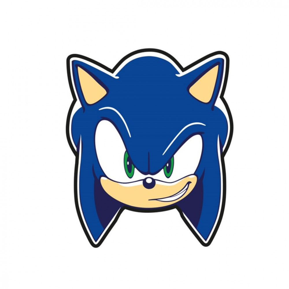 Image of Sonic a sündisznó párna, formapárna 29x35 cm Nr1