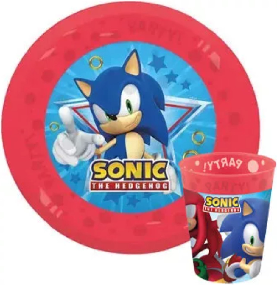 Image of Sonic a sündisznó Sega micro prémium műanyag szett