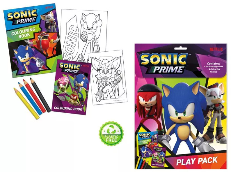 Image of Sonic a sündisznó Prime színező Nr3