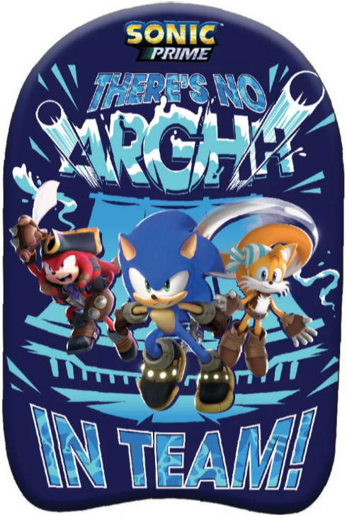 Image of Sonic a sündisznó Prime Kickboard, úszódeszka 45 cm