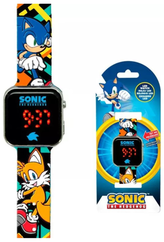 Image of Sonic a sündisznó Tails digitális LED karóra