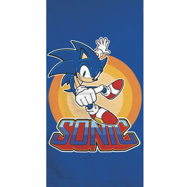 Sonic a sündisznó fürdőlepedő, strand törölköző 70x137 cm (Fast Dry) Nr2