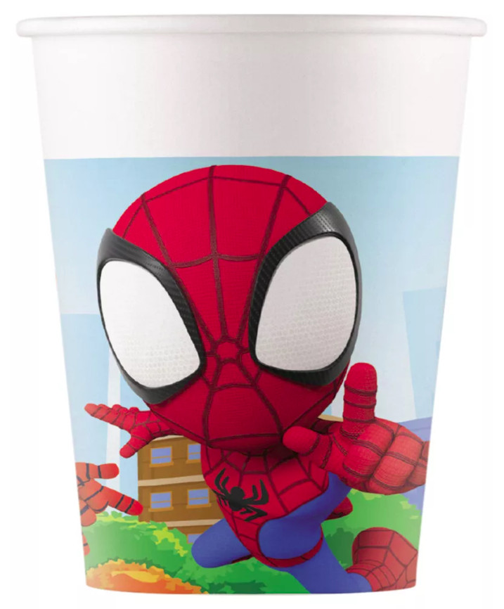 Image of Spidey, Pókember papír pohár 8 DARABOS 200 ml FSC Nr2