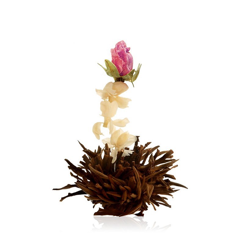 Image of Lángoló szerelem virágzó fekete tea, teagolyó